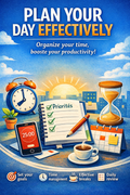 PLAN YOUR DAY EFFECTIVELY